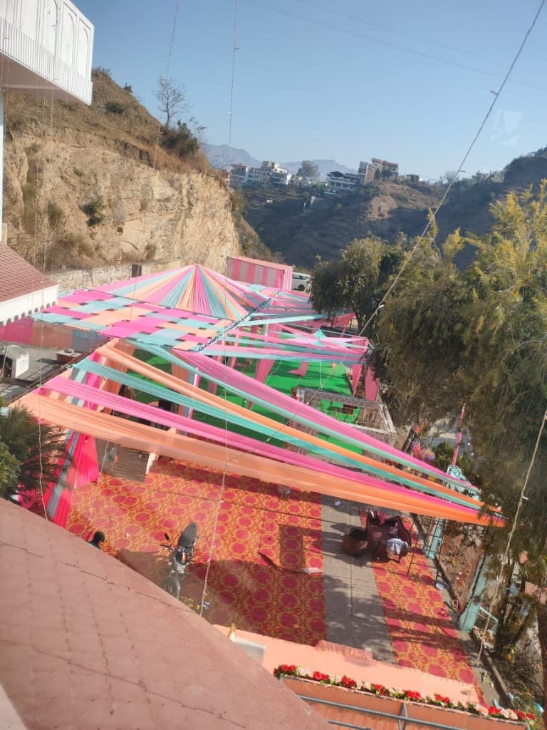 Rajasthani Haldi Ceremony & Umbrella Decor